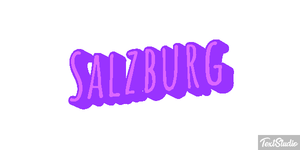 Salzburg Texteffekt