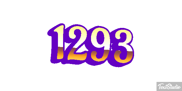 1293 Text effect