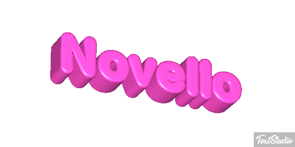 Novello Efecto de texto