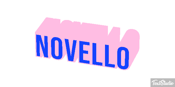 Novello Efecto de texto