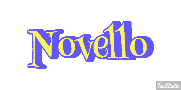 Novello Efecto de texto