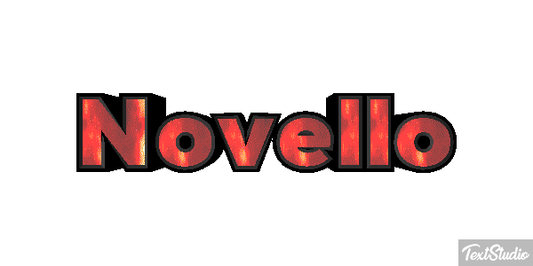 Novello Efecto de texto
