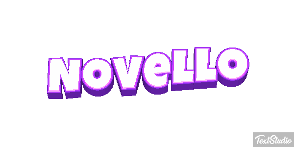 Novello Efecto de texto