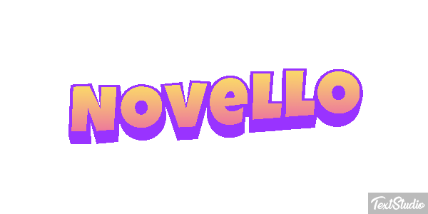 Novello Efecto de texto