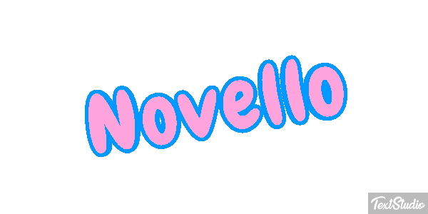 Novello Efecto de texto