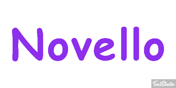 Novello Efecto de texto