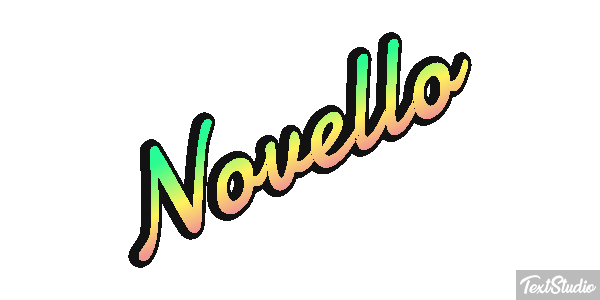 Novello Efecto de texto