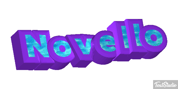 Novello Efecto de texto