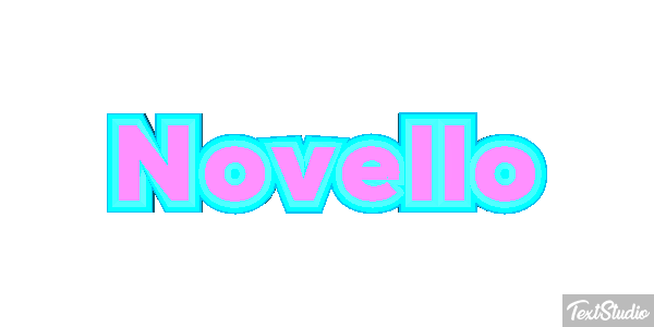 Novello Efecto de texto