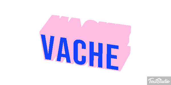 Vache テキスト効果
