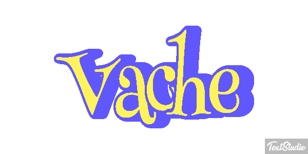 Vache テキスト効果