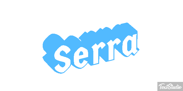 Serra Efeito do texto