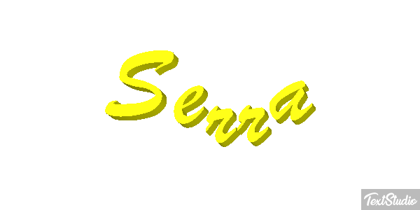 Serra Efeito do texto
