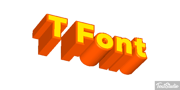 T Font Text effect