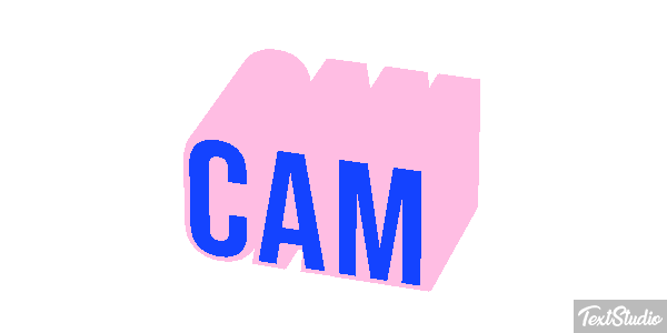 Cam Effet de texte
