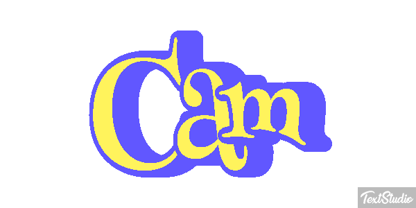 Cam Effet de texte