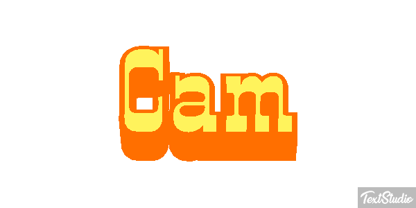 Cam Effet de texte