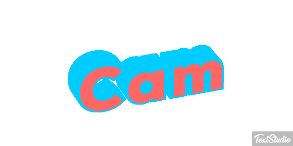 Cam Effet de texte