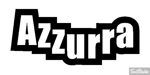 Azzurra Effetto testo