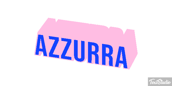 Azzurra Effetto testo
