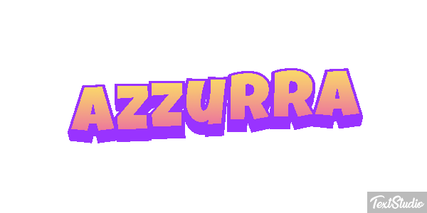 Azzurra Effetto testo