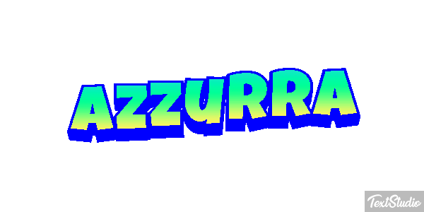 Azzurra Effetto testo
