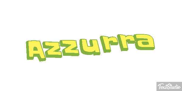 Azzurra Effetto testo