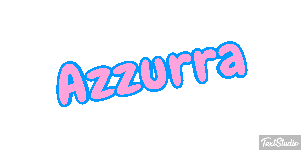 Azzurra Effetto testo