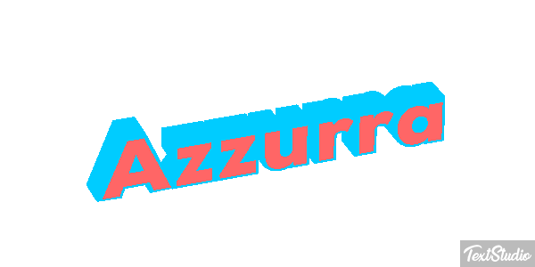 Azzurra Effetto testo