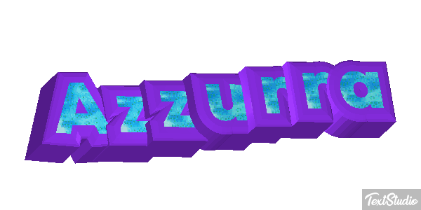 Azzurra Effetto testo
