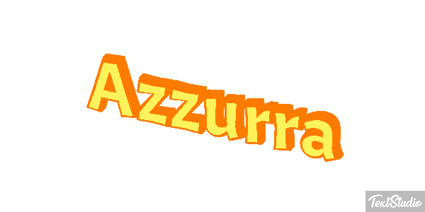Azzurra Effetto testo