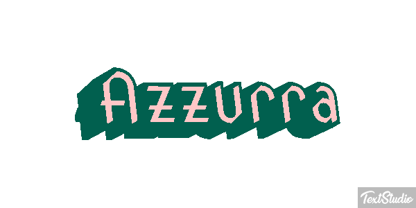 Azzurra Effetto testo