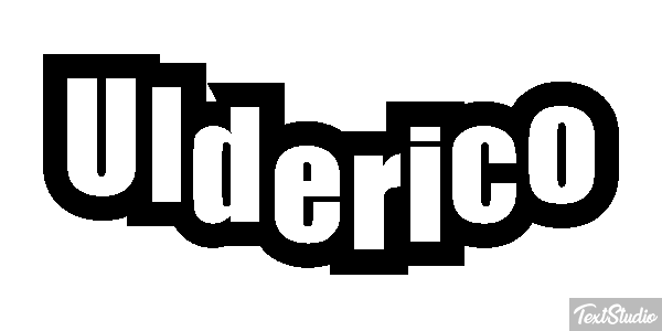 Ulderico Effetto testo