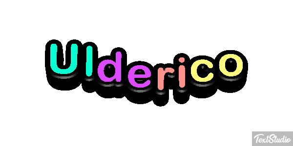 Ulderico Effetto testo