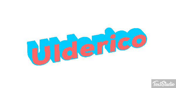 Ulderico Effetto testo