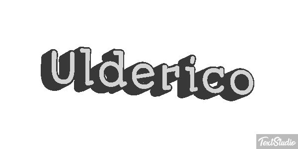 Ulderico Effetto testo