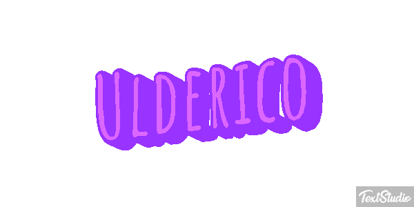 Ulderico Effetto testo