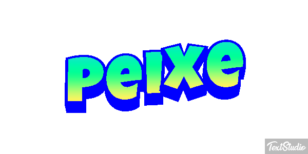 Peixe Efeito do texto