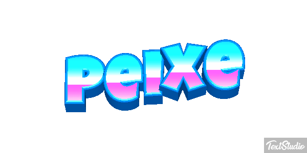 Peixe Efeito do texto