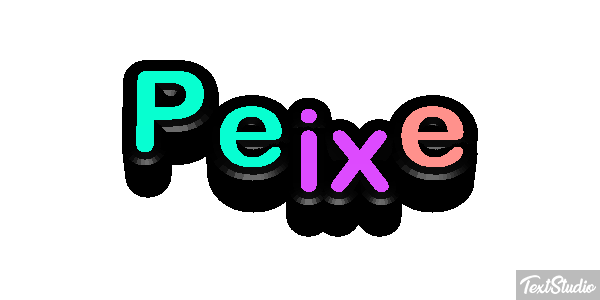 Peixe Efeito do texto