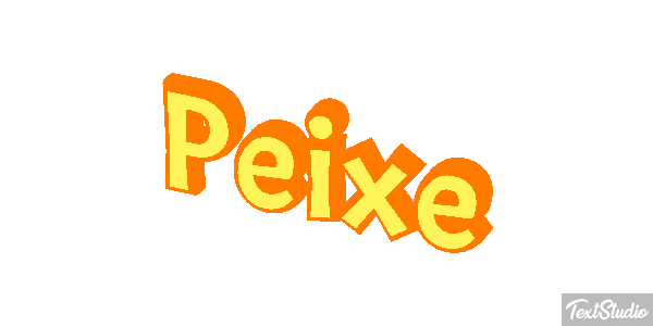 Peixe Efeito do texto