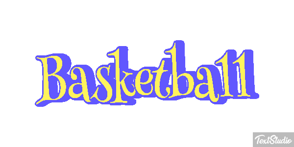 Basketball Texteffekt