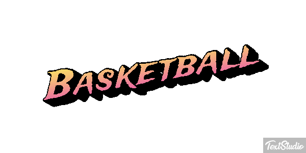 Basketball Texteffekt
