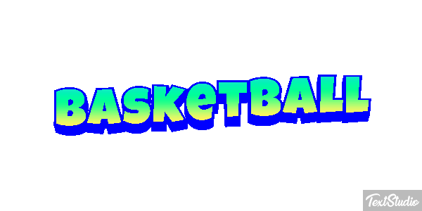 Basketball Texteffekt