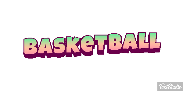 Basketball Texteffekt