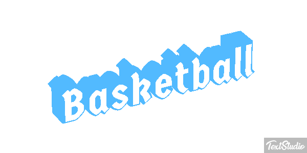 Basketball Texteffekt