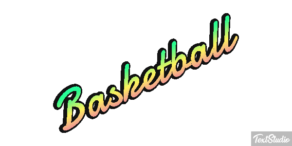 Basketball Texteffekt