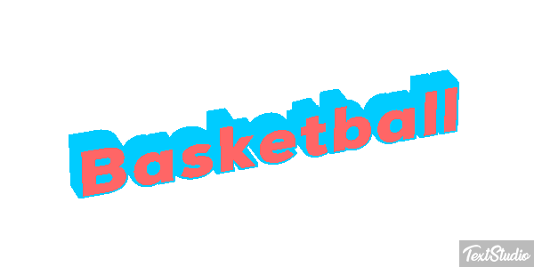 Basketball Texteffekt
