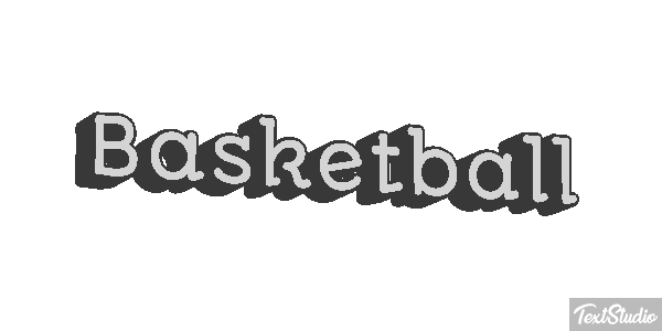 Basketball Texteffekt