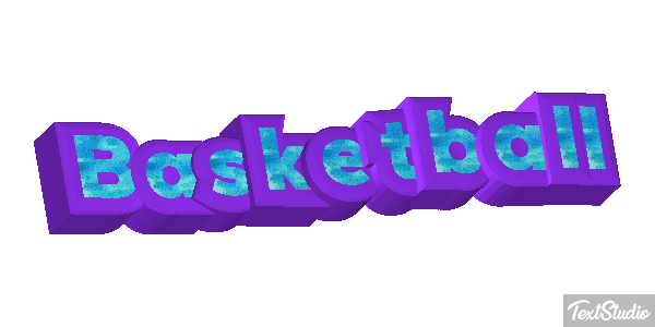Basketball Texteffekt